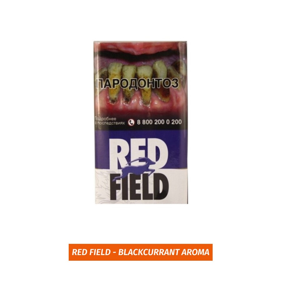 Табак для самокруток Red Field - Blackcurrant Aroma